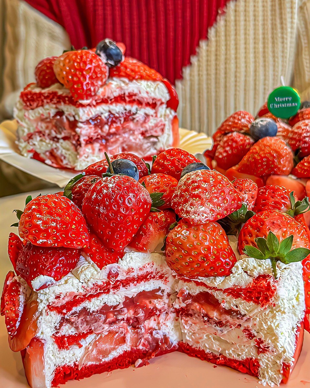strawberry cake